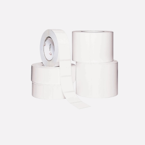 Perforated Direct Thermal Labels White - 2000 Labels per Roll