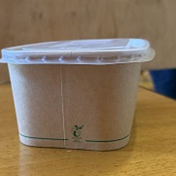 Kraft Rectangular Deli Container 1000ml