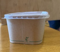 Kraft Rectangular Deli Container 1000ml