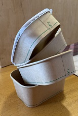 Kraft Rectangular Deli Container 