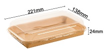 Kraft Aquas Sushi Tray 221x138x24